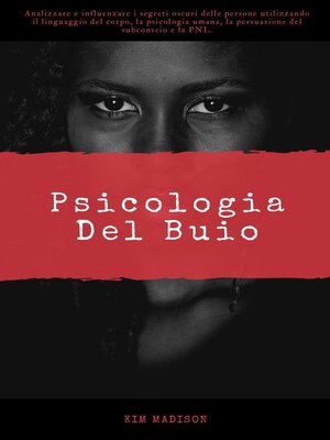 cover image of Psicologia Del Buio
